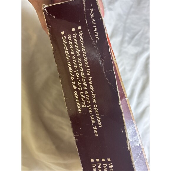 Realistic 21-400 Voice-Operated Two-Way Communication System Radio - Tested - Picture 11 of 16